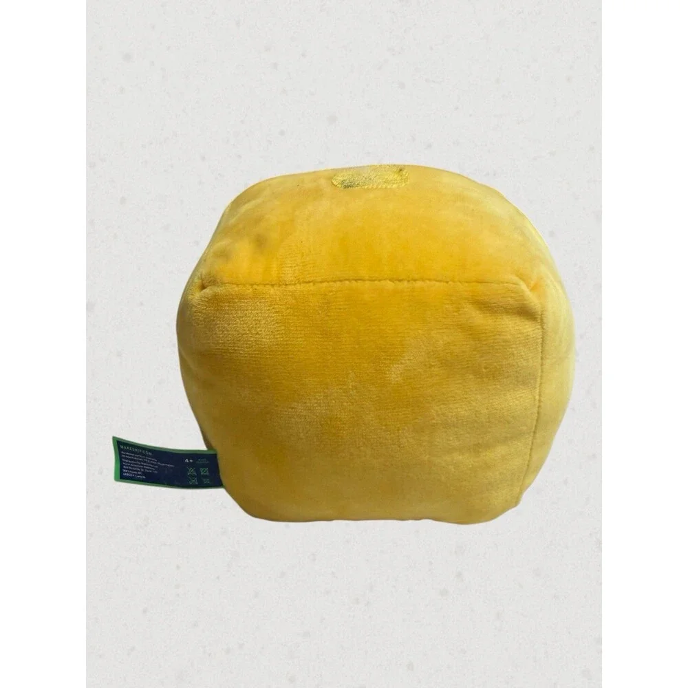 Makeship Cube Runners Yellow Plush Toy XDEE1 VR Indie Game Stuffed Cube Only